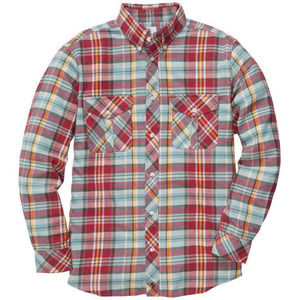 Sportsman Field Flannel Shirt in Red by Southern Proper‎ Size: Medium